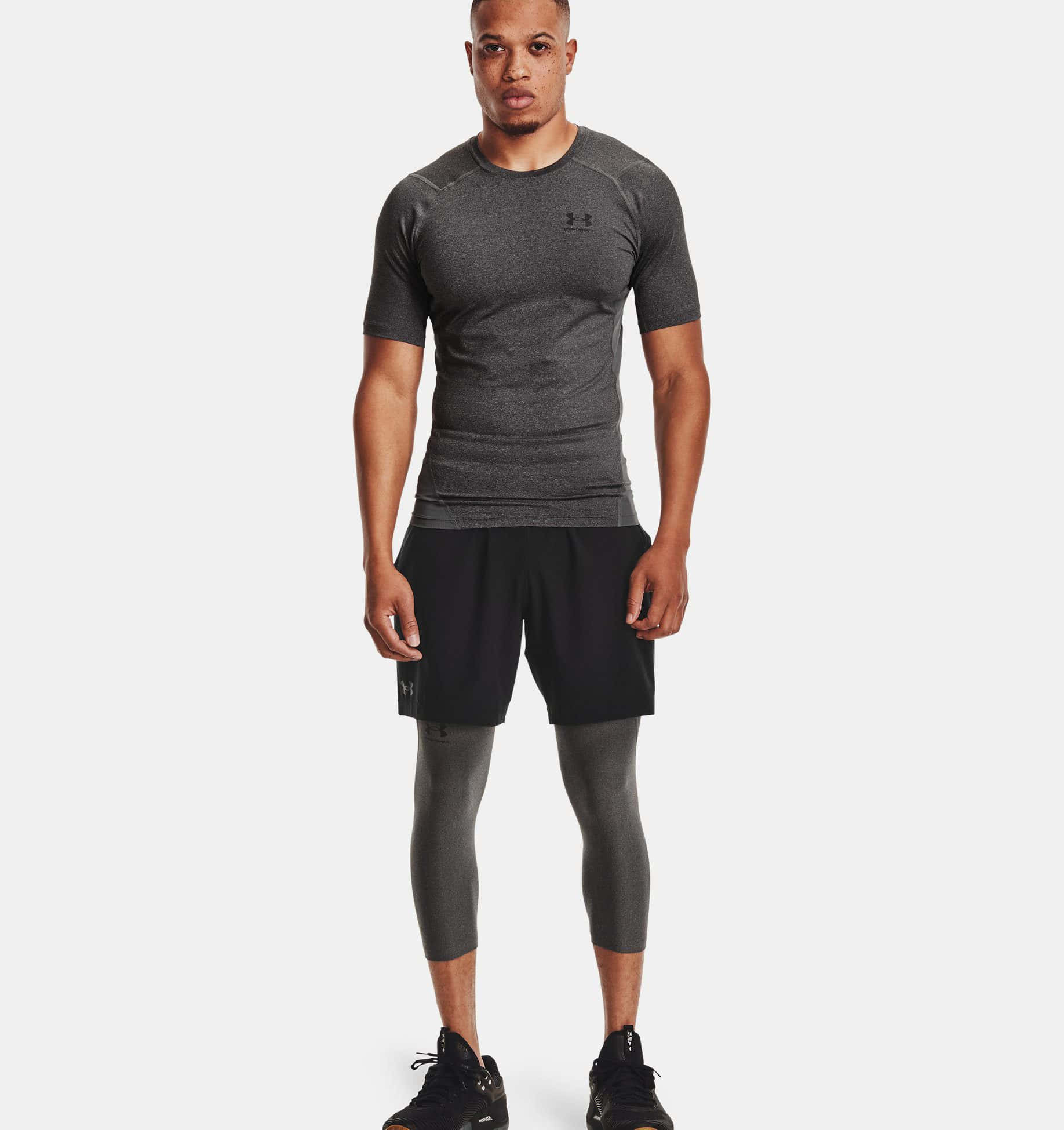 Under Armour HeatGear Armour 3/4 Leggings 1361588 - Clothing & Accessories